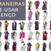 40 maneiras de se usar lenço