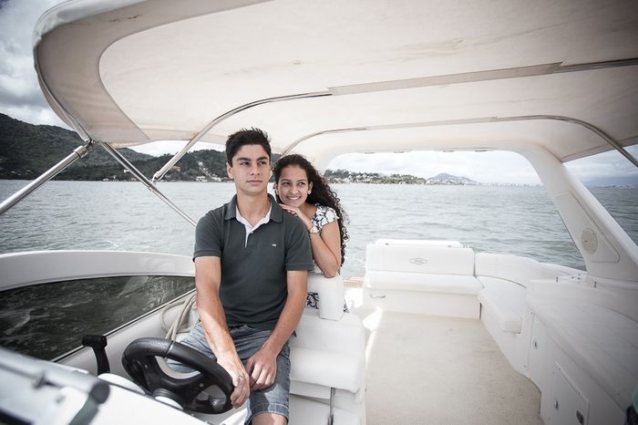 Pilotando Barco