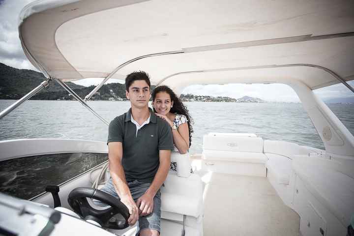 Pilotando Barco