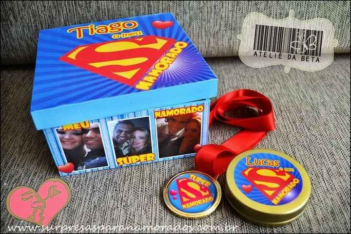 Caixa Super Homem