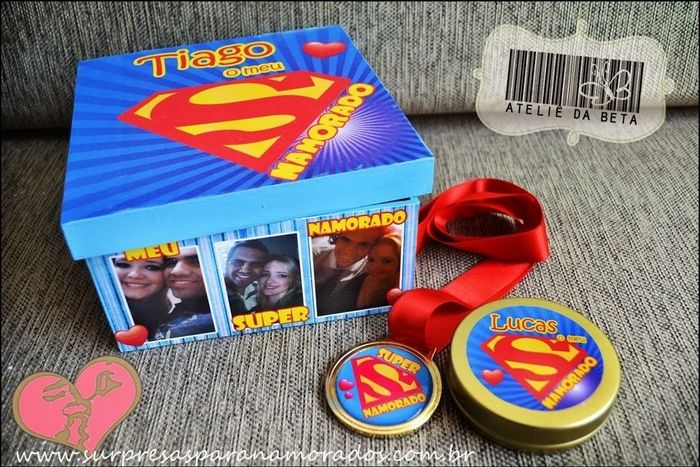 Caixa Super Homem