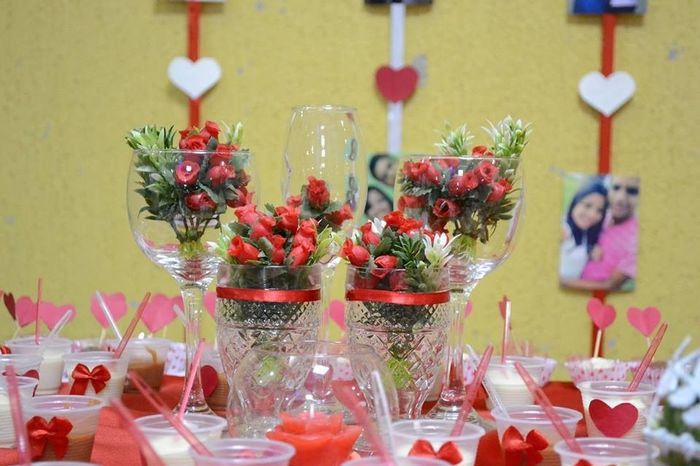 Decoração do chá 