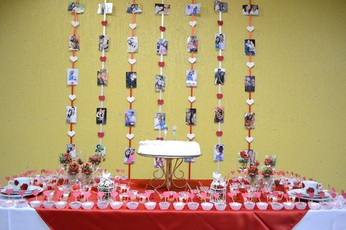 Decoração do chá 