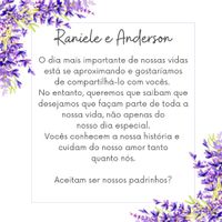 Convite dos padrinhos e pajens, daminhas - 4