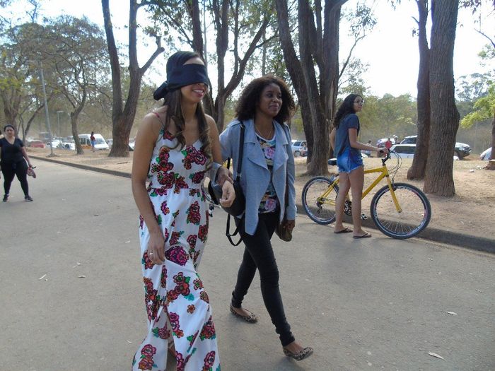 Chagando no parque......