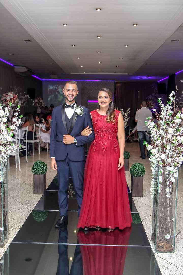 Entrada do Vitor ( meu esposo) e minha sogra