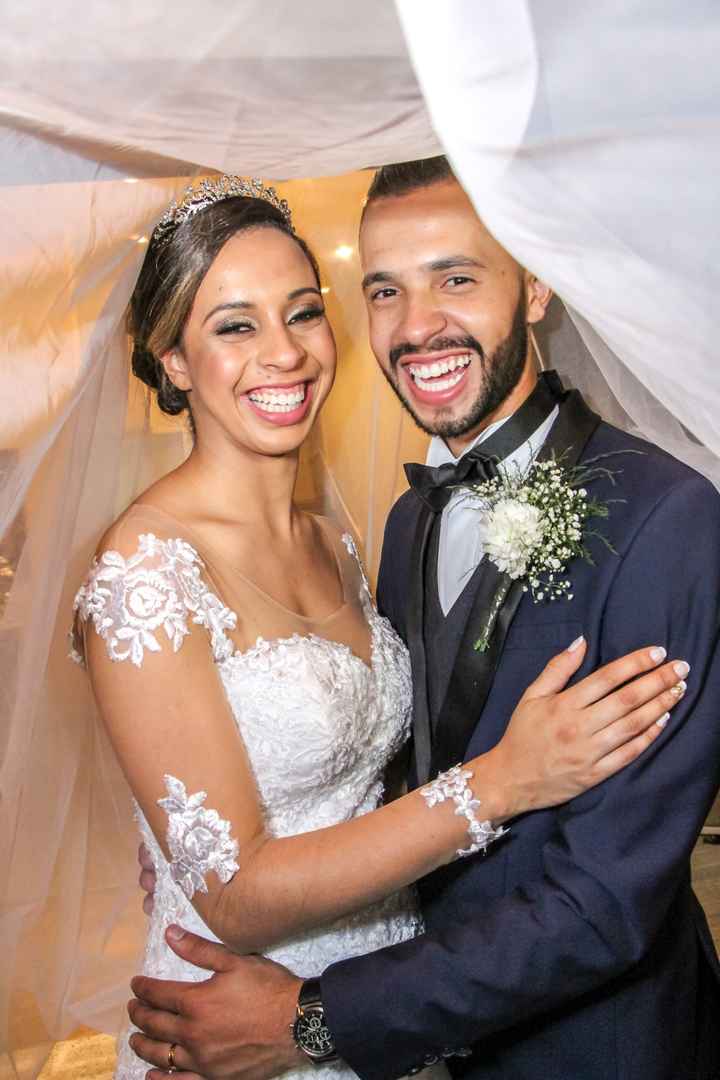 Enfim casados.