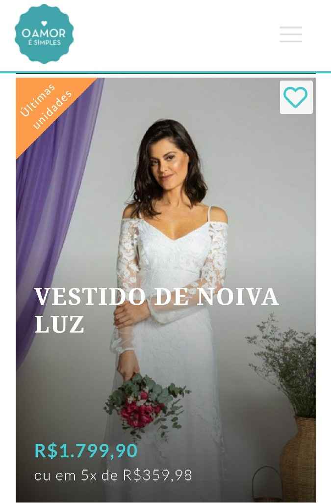 Olha a dicaaa!!!! Ouvi vestido de noiva??? - 1