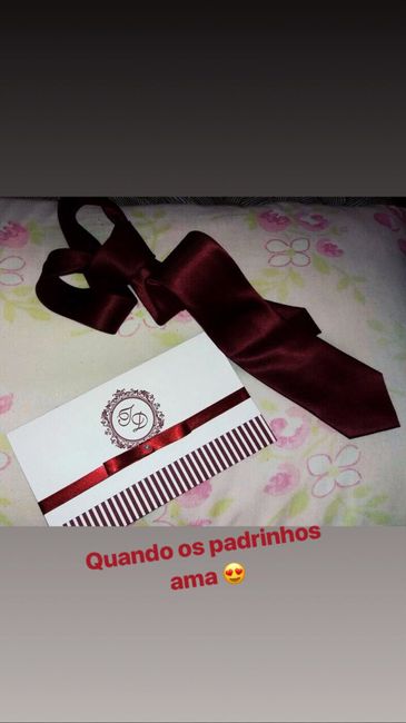 Gravata Para os Padrinhos - 1