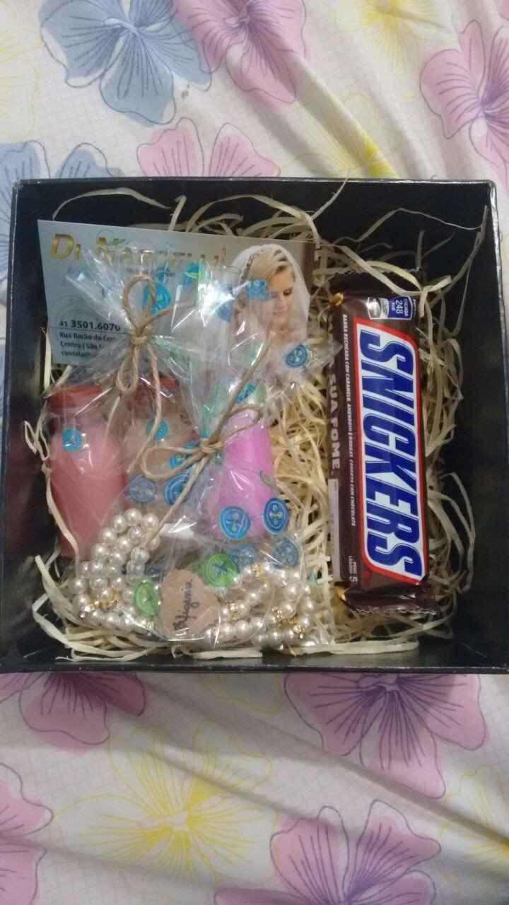 Padrinhos caixinha pronta