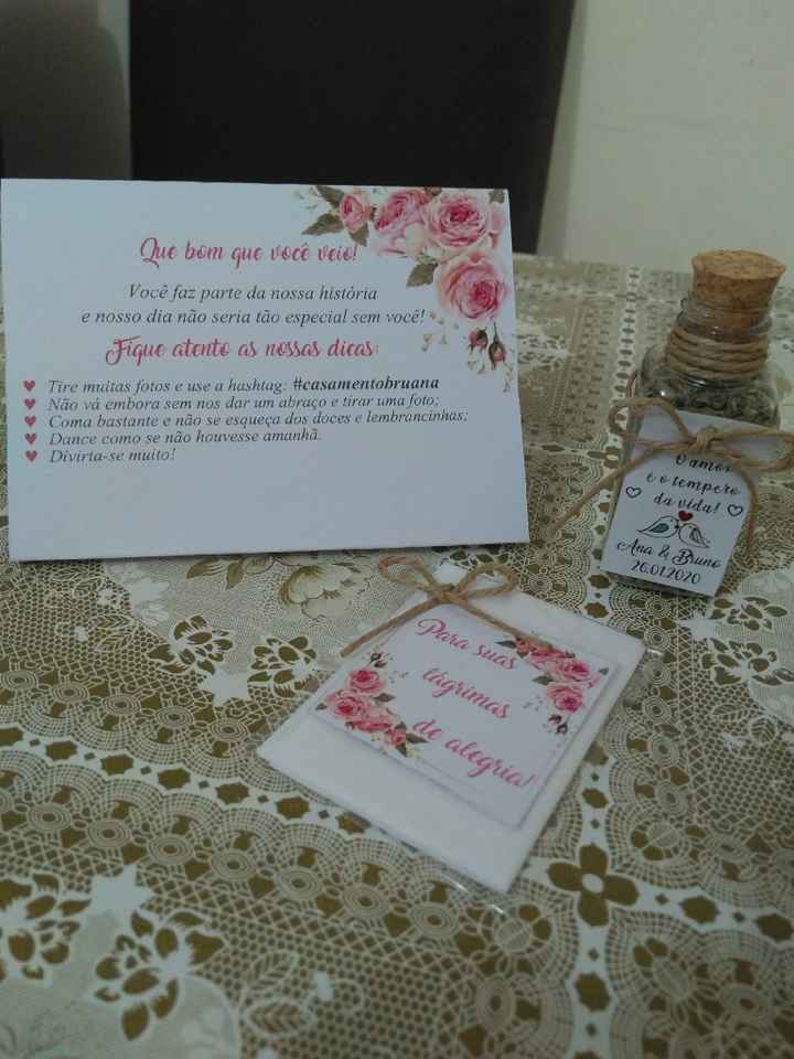 Meus Diy's - Lágrimas de alegria, lembrancinha e Placa de mesa convidado - 1