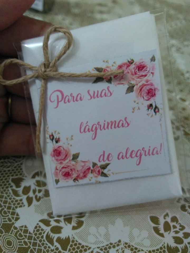Meus Diy's - Lágrimas de alegria, lembrancinha e Placa de mesa convidado - 4