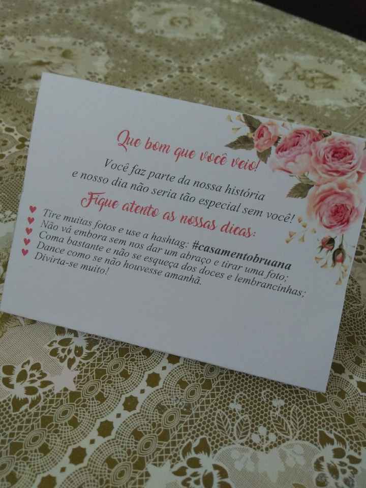 Meus Diy's - Lágrimas de alegria, lembrancinha e Placa de mesa convidado - 5