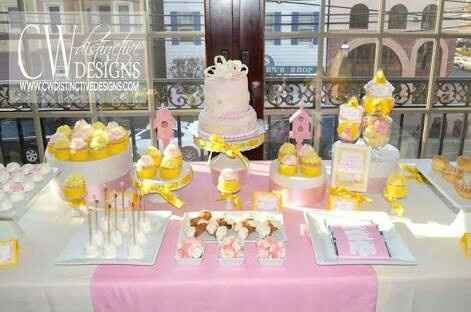 Chá de panela pink e amarelo. dicas? - 1