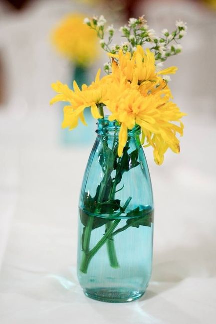 Garrafinhas das mesas