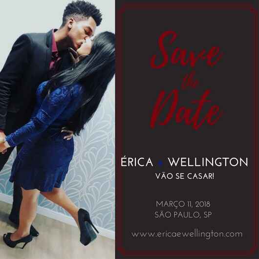 Nosso 1° save the date - 1
