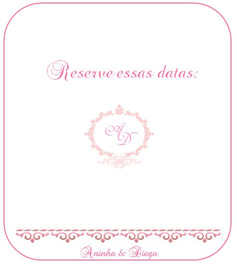 Reserve essas datas