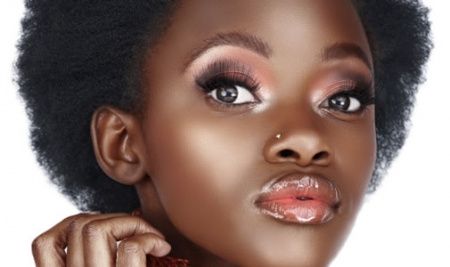 Makeup pele negra