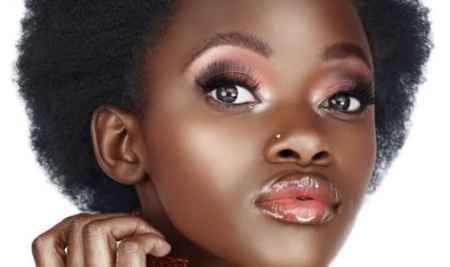 Makeup pele negra