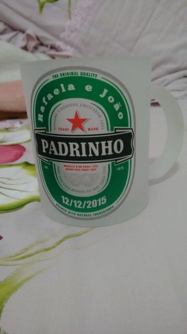 Convite dos padrinhos vem ver - 2