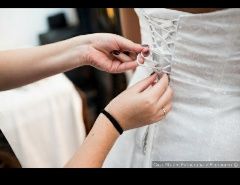 fechando o vestido