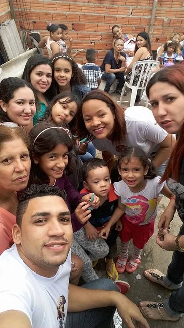 familia do noivo