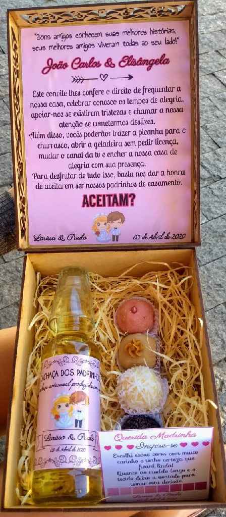 Convite dos padrinhos - 1