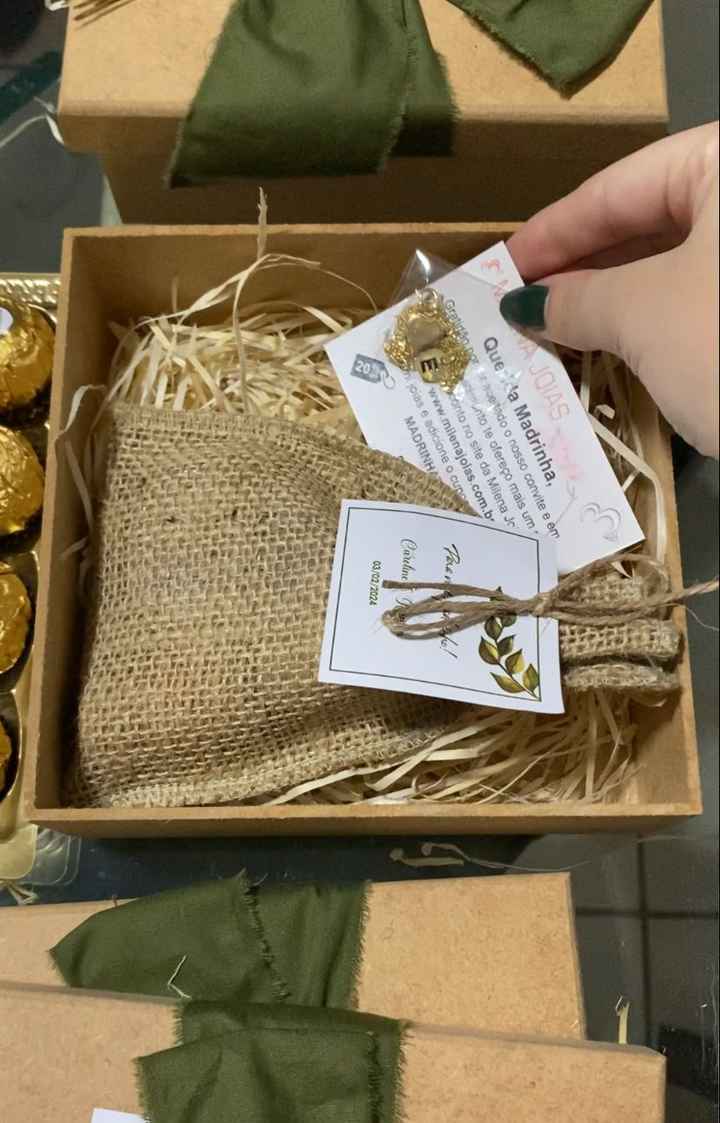 Caixa Convite de Padrinhos - 5