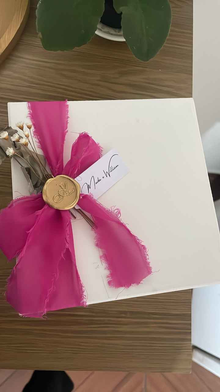 Caixinha dos padrinhos - 1