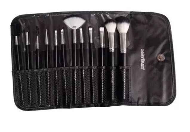 5 - Kit de 12 pinceis da Macrilan com a bolsa