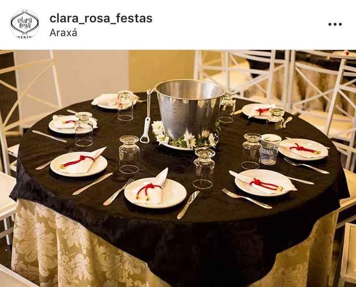 Centro de mesa convidados 💕 - 1
