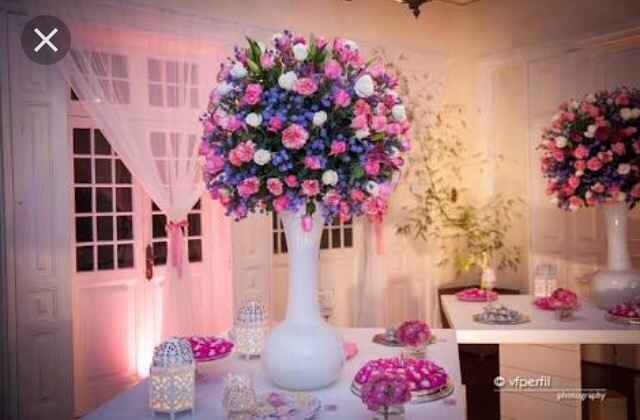 Decoração rosa e azul - 2