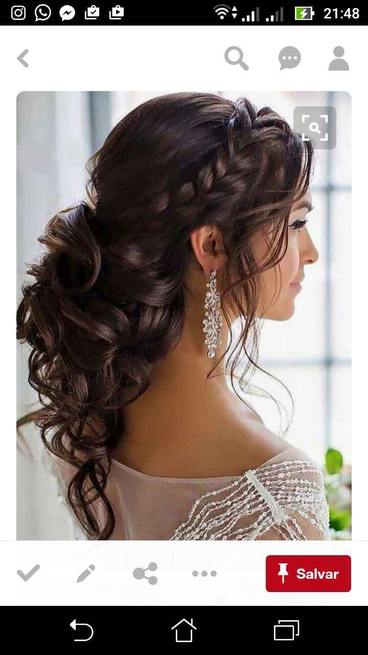 O que acham desse penteado?
