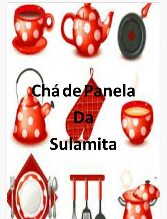 Lista de Cha de Casa - 1
