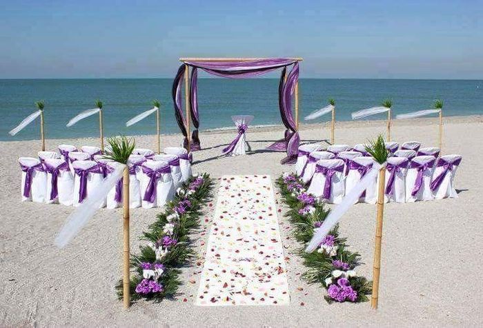 Ornamentação na praia - 8