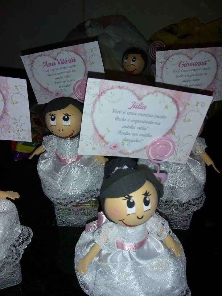 Bonequinhas - Convite daminhas - 3