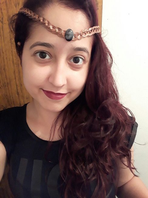  Chegou a tiara do meu casamento! #faltam88dias - 2