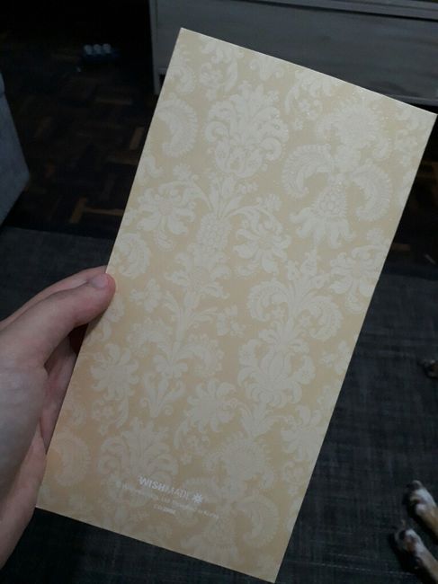  o Envelope do Convite! #fatam87dias - 2