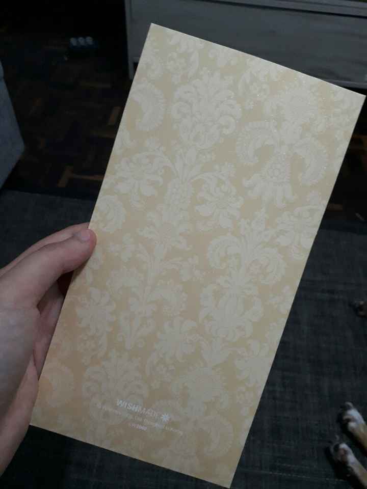  o Envelope do Convite! #fatam87dias - 2