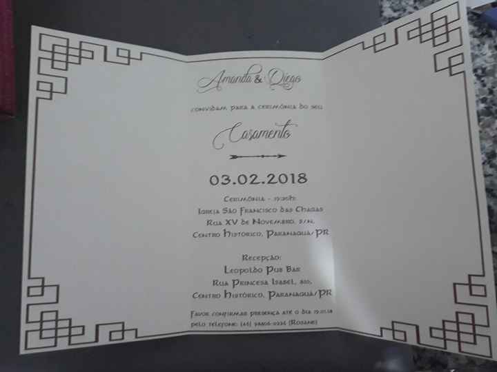  o convite do meu casamento! #faltam86dias - 3