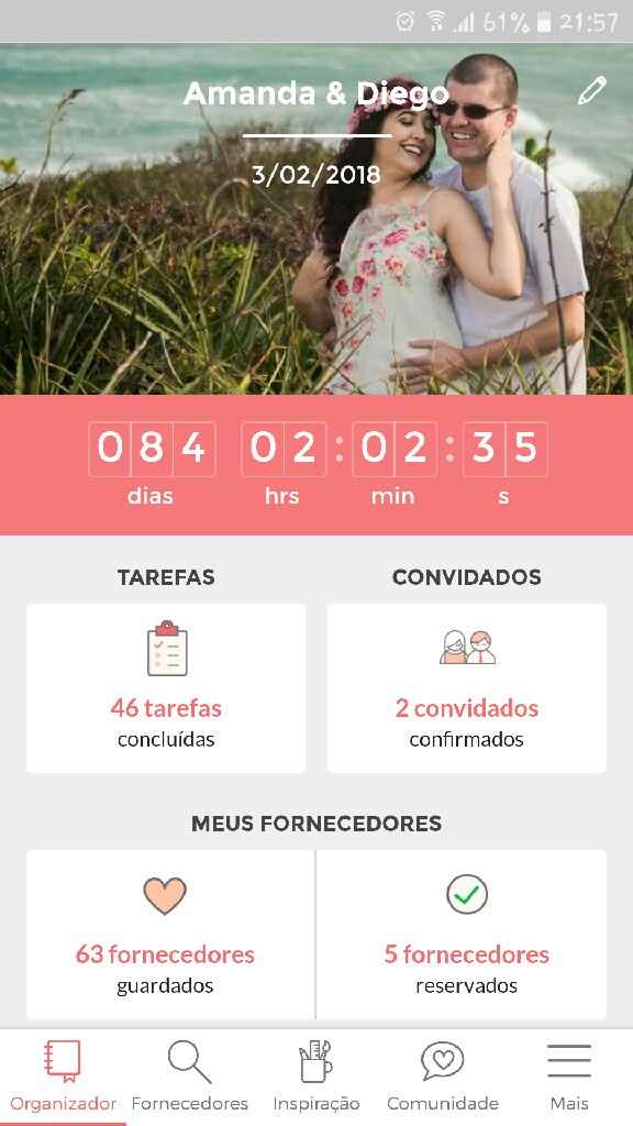  Faltam 700 dias 😍 - 1