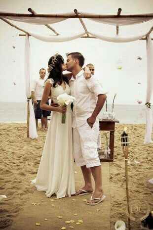  Roupa do noivo casamento na praia - 1