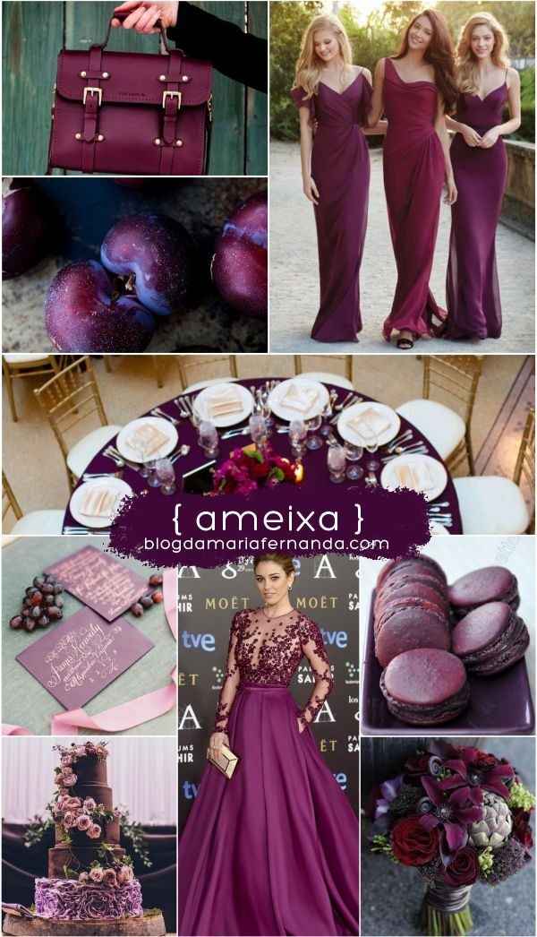 Paleta de Cores - Ameixa