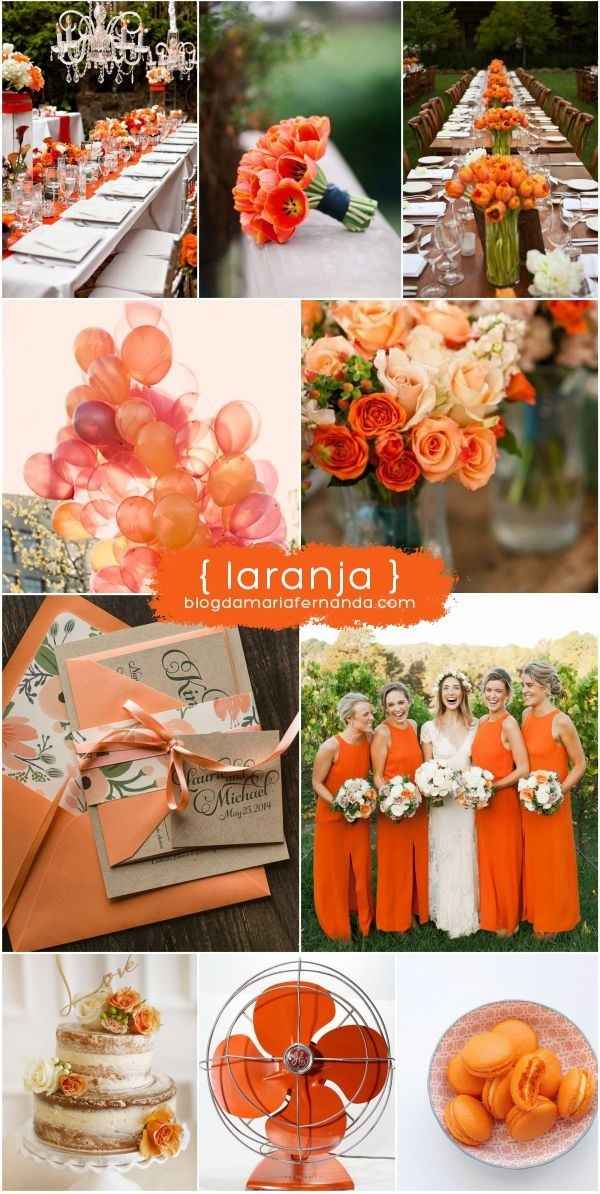 Paleta de Cores - Laranja