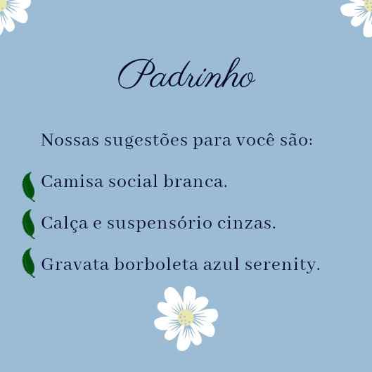 Convite para padrinhos feito em casa - 4