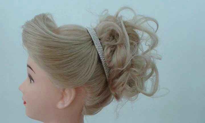 Meu penteado..