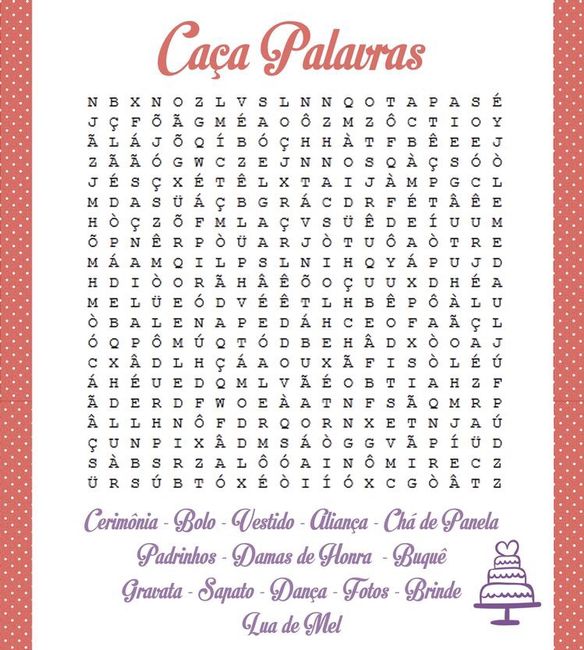 Brincadeiras chá de panela - 2