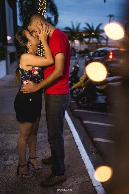  Fiz um ensaio de Natal com o noivo ❤ - 5