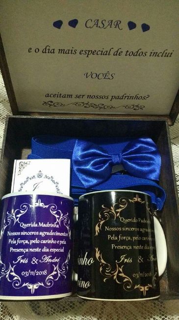 Caixinha dos padrinhos - 3