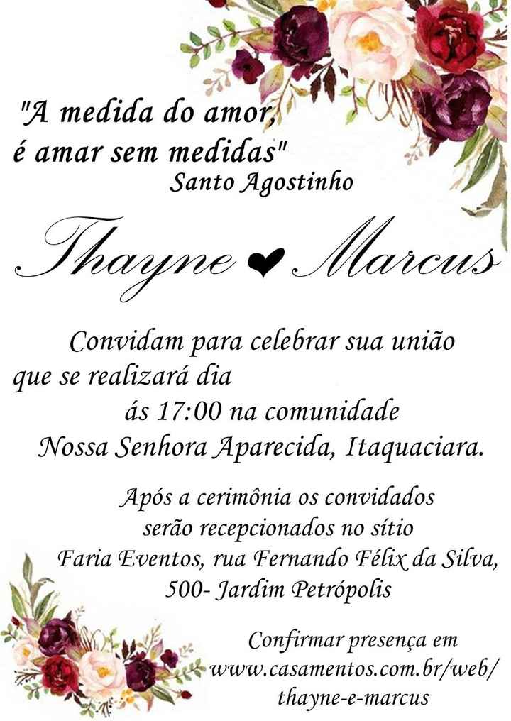 meu convite